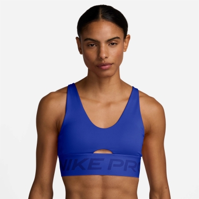 Nike Pro Indy Plunge Medium-Support Padded Sports Bra Medium Impact dama