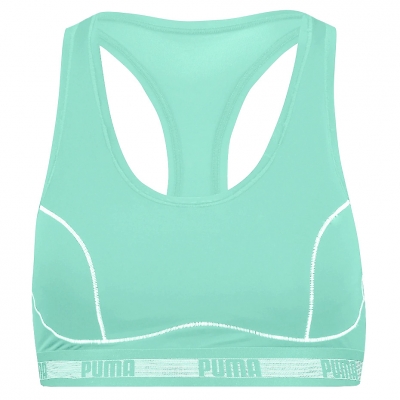 Sports bra Puma Padded Racer Back 1P Hang mint 907644 01