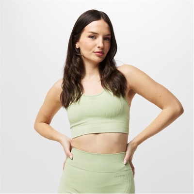 USA Pro Seamless Crop Sports Bra