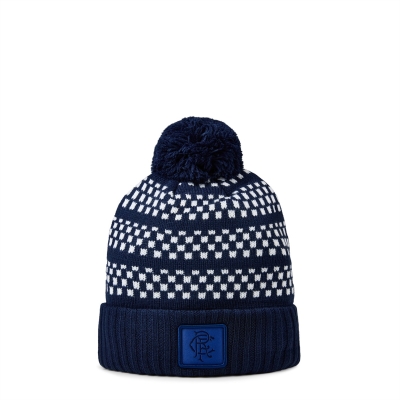 Castore Rangers Knit Bobble Hat adulti