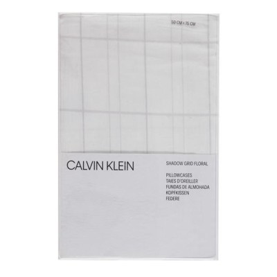 Calvin Klein Shadow Grid Pillowcase