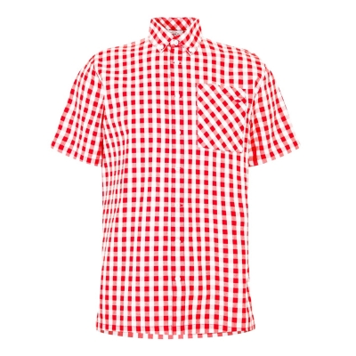 Camasa Lee Cooper Maneca Scurta Gingham barbat