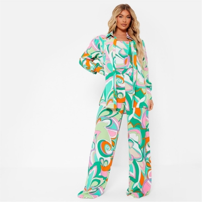 Camasa I Saw It First Printed Oversized Co-Ord
