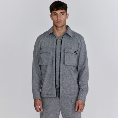 SikSilk Smart Overshirt barbat