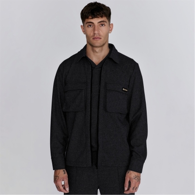 SikSilk Smart Overshirt barbat
