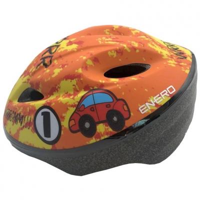 Casca Bicycle for adjustable Car 47-49 cm Enero orange 1011004 copil