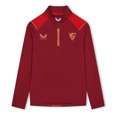 Castore Seville Quarter Zip Midlayer Top 2022 2023 copil