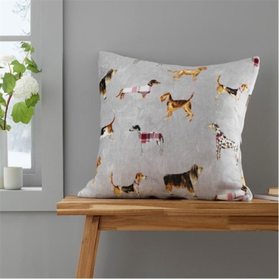 Catherine Lansfield Country Dogs Soft Touch Cushion