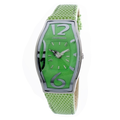 Ceas QUARTZ CHRONOTECH CT7932AL-85 pentru Femei argintiu verde