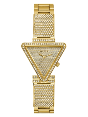 Ceas QUARTZ GUESS GW0644L2 pentru Femei auriu gri