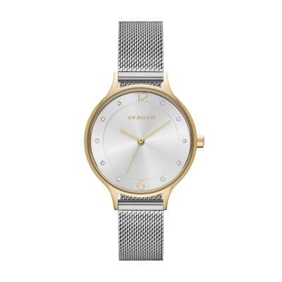 Ceas QUARTZ SKAGEN SKW2340 pentru Femei auriu argintiu gri