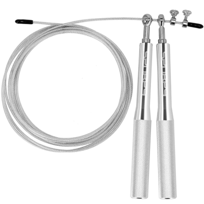 Spokey X Rope Tweet skipping rope with bearings silver 929915