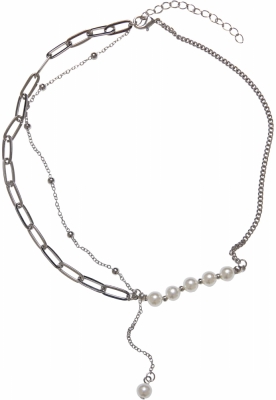 Jupiter Pearl Various Chain Necklace Urban Classics