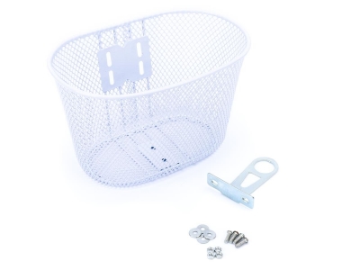 Cos metalic bicicleta copii Romet HB-047-1 Alb