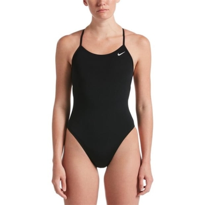 Costum inot Nike Swim HydraStrong Lace-Up Tie-Back One-Piece