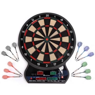 Dart board Meteor electronic 4-Led 24689