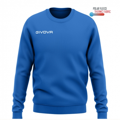 Bluza sport polarfleece G/COLLO GIVOVA ONE