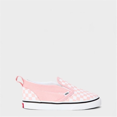 Pantof sport Vans Td Slip-On V (Checkerboard) Powder Canvas Unisex copil