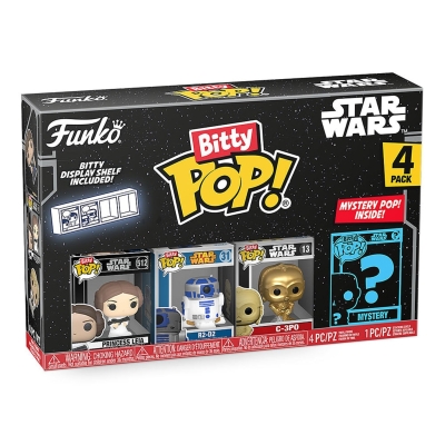 FUNKO Bitty POP: Star Wars- Leia 4PK