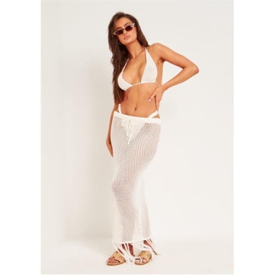 Fusta Missy Empire Tassel Hem Maxi