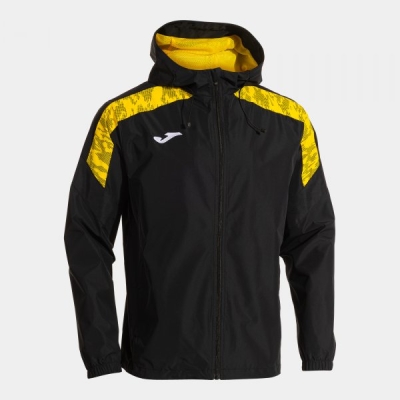 Champions Viii Raincoat Black Yellow Joma