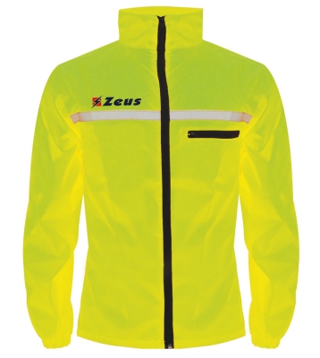 Geaca de ploaie K-WAY RUNNER MANICA LUNGA Zeus galben fosforescent