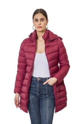 Geaca  femei kymaxx alana 702 visiniu