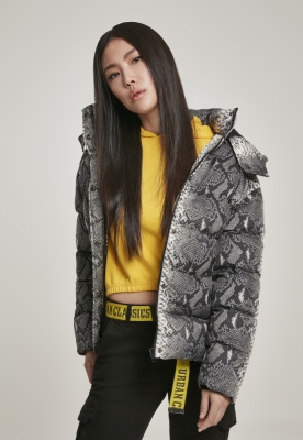 Jacheta AOP Hooded Puffer dama Urban Classics