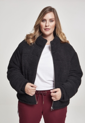 Jacheta Boxy Sherpa Puffer dama Urban Classics