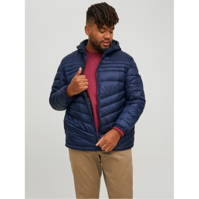 Jacheta Jack and Jones Hero Hooded Puffer Plus Size barbat