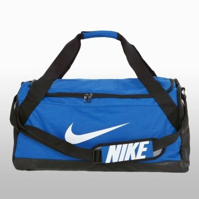 Geanta de sala albastra Nike Brasilia Medium Duffle Unisex adulti shades of albastru