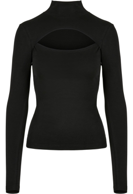 Cut-Out Turtleneck Longsleeve dama Urban Classics