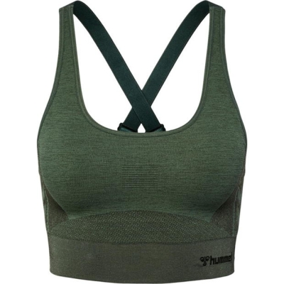 Hummel Seamless Clear Medium Support Support Bra dama