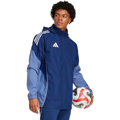 Jacheta Men's adidas Tiro 25 Competition All-Weather blue JI6543