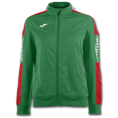 Bluza trening Champion Iv Green-red dama Joma