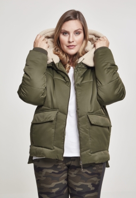 Jacheta Sherpa Hooded dama Urban Classics