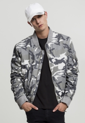 Jacheta Vintage Camo Cotton Bomber Urban Classics