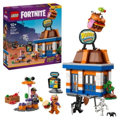 LEGO LEGOr Fortniter Durrr Burger Restaurant Video Game Toy 77076