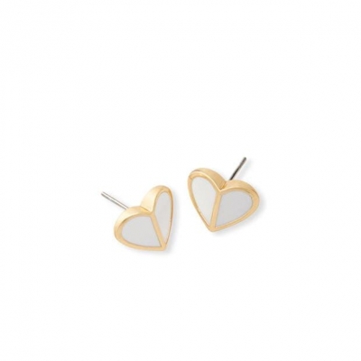 Kate Spade Heart Studs