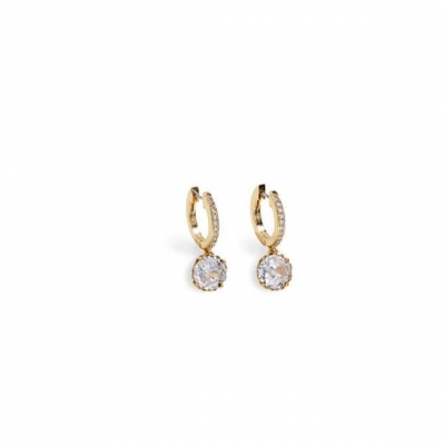 Kate Spade Pave Huggies Necklaces