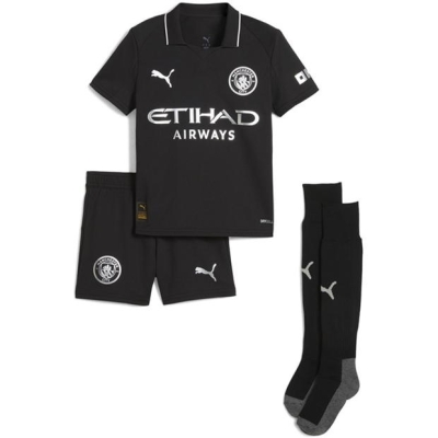 Puma Manchester City Away Minikit 2025 2026 bebelus