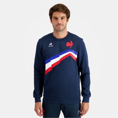 Bluza trening Le Coq Sportif Federation Francaise de Rugby Fanwear barbat