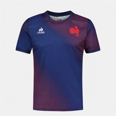 Camasa Le Coq Sportif France Rugby Pre Match 2023 2024 adulti