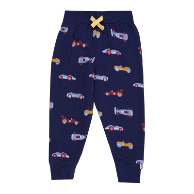 Lilly and Sid Car Print Jogger Bb99