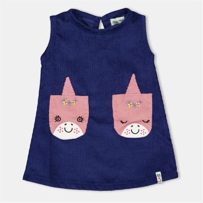 Lilly and Sid Unicn Pinafr Dr Bb99