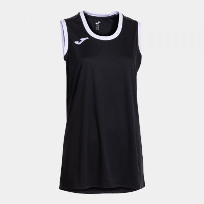 Camasa Cancha Sleeveless Black White Joma