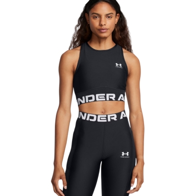 Camasa Under Armour HeatGear Rib Tank 's T- Black 1388694 001 dama