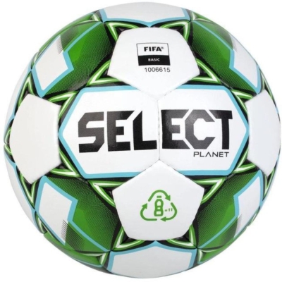 Minge Fotbal Select Planet 5 FIFA Basic green and white 17019