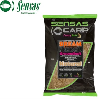NADA UK BREAM FEEDER NATURAL 2KG SENSAS
