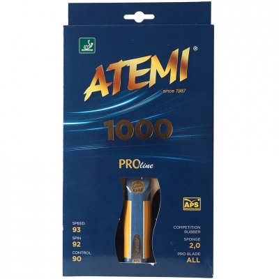 New Atemi 1000 Pro anatomical Ping Pong bats